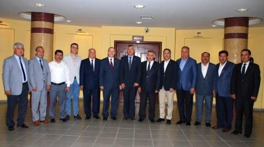 Atb Meclisi, Zeydan Karalar&rsquo;ı Ziyaret Etti