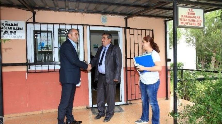 Karabağlar'da Muhtar Turları Başladı