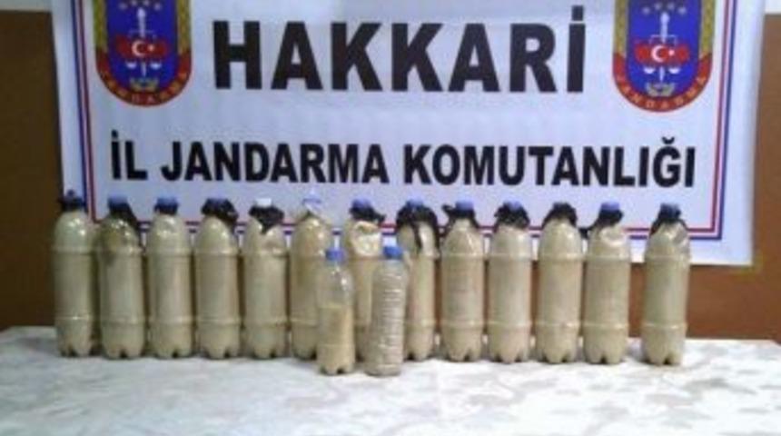 Pet Şişelerin İ&ccedil;inden 10 Kilo Eroin &Ccedil;ıktı