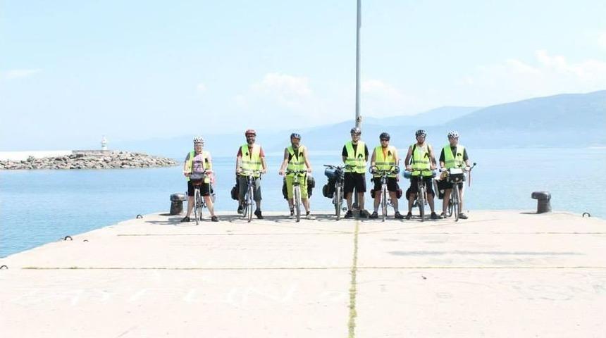 N&uuml;kleere Karşı Pedal &Ccedil;evirenler Gerze'ye Ulaştı