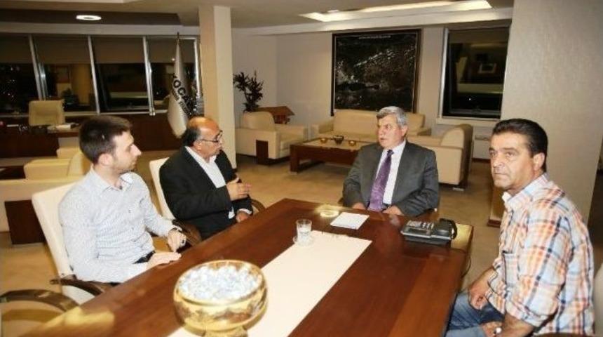 Stk&rsquo;lardan Karaosmanoğlu&rsquo;na Ziyaret