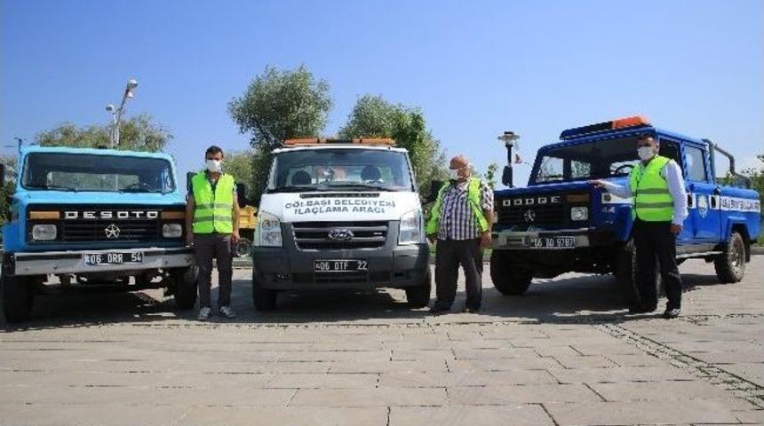 G&ouml;lbaşı&rsquo;nda Sinekle M&uuml;cadele &Ccedil;alışmaları S&uuml;r&uuml;yor