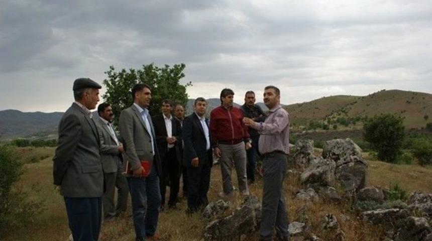 Çermik Kale Barajı'nın Yapılacağı Yerde İnceleme