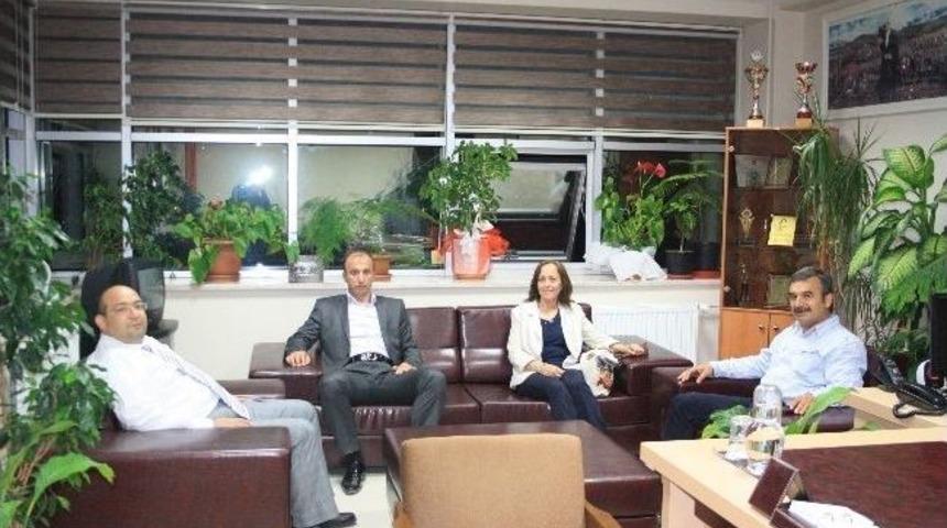 Vize Belediye Başkanı Balkı, Myo M&uuml;d&uuml;r&uuml;n&uuml; Ziyaret Etti