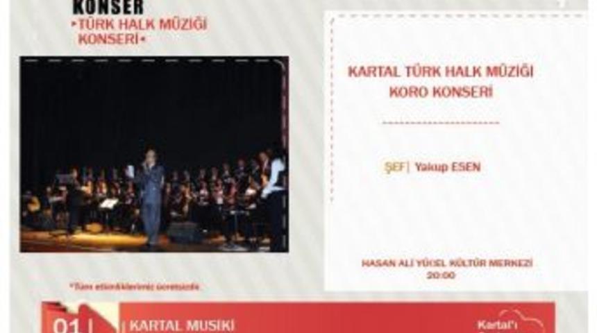 Kartal T&uuml;rk Halk M&uuml;ziği Korosu, T&uuml;rk&uuml; Sevenlerle Buluşuyor