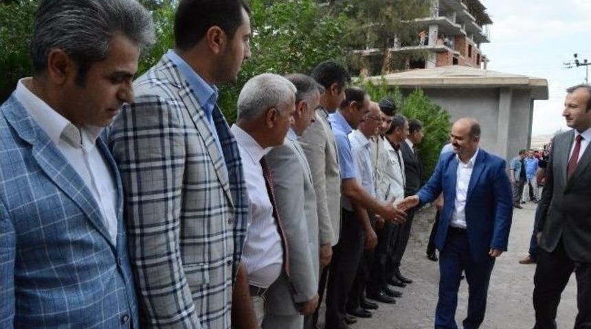 Vali Aydın Kurtalan İl&ccedil;esine Veda Ziyaretinde Bulundu