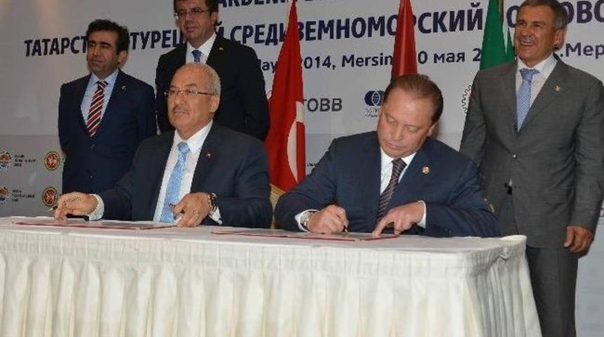 T&uuml;rkiye-tataristan Akdeniz Ekonomi Ve Ticaret Forumu