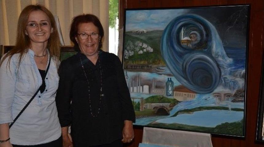 Samek Sergisindeki Tablo İlgi Odağı Oldu