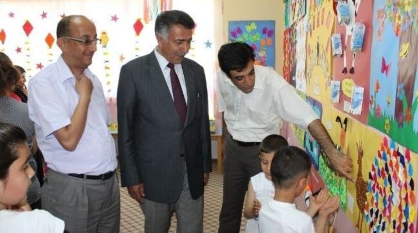 &Ouml;ğrenciler Yılsonu Sergisi A&ccedil;tı