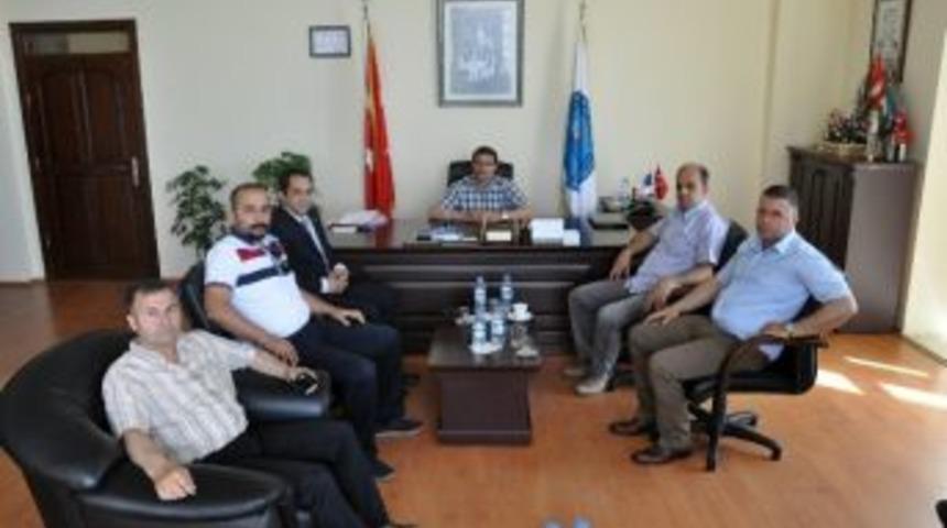 Vakıfbank Didim Şube M&uuml;d&uuml;r&uuml; &Ouml;zpınar'dan Ticaret Odasına Ziyaret