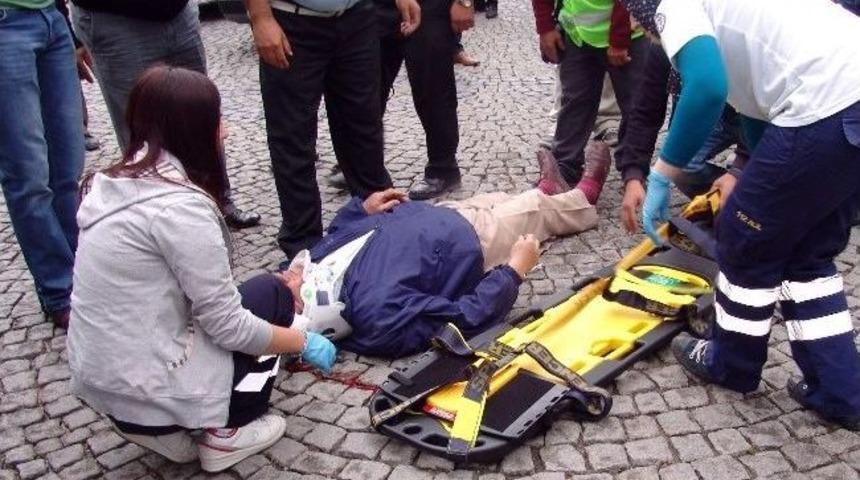 Akşehir'de Trafik Kazası: 1 Yaralı