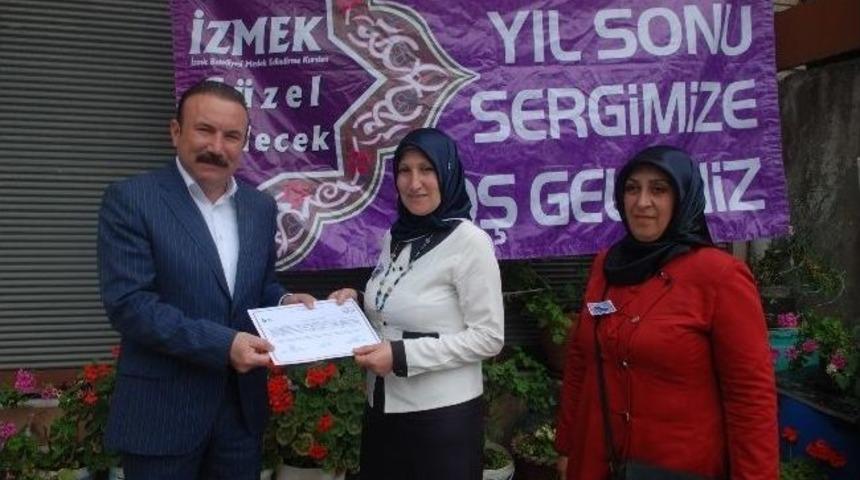 Başkan Doğan, Kursiyerlerden Para Kazanmalarını İstedi