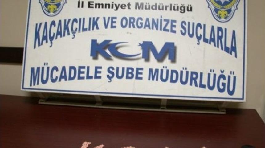 Denizli&rsquo;de Uyuşturucu 586 Hap Ele Ge&ccedil;irildi