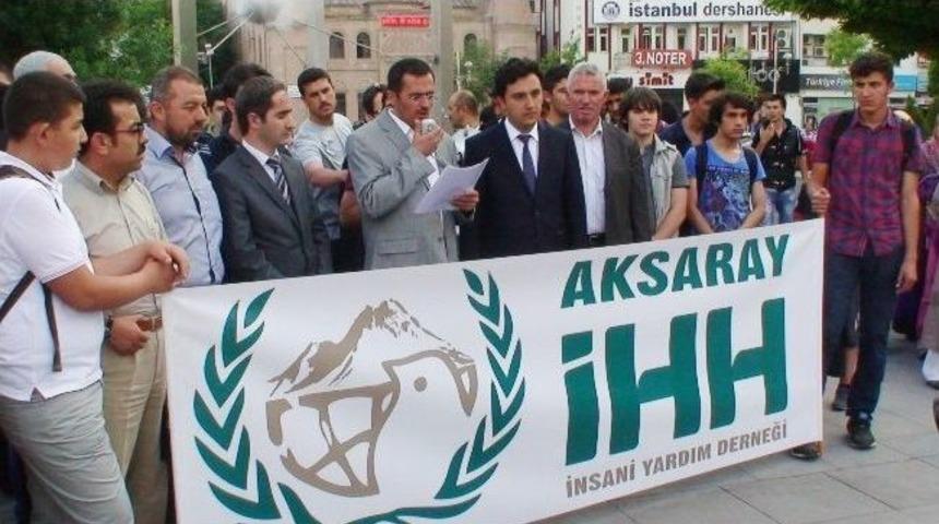 Mavi Marmara Y&uuml;r&uuml;y&uuml;ş&uuml;&rsquo;ne Aksaray&rsquo;dan 200 Kişilik Destek