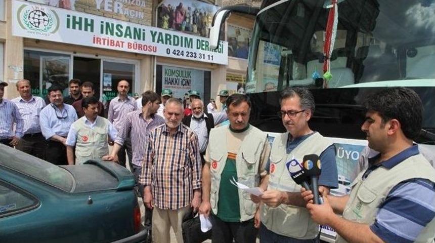 Kud&uuml;s Ve Mescid-i Aksa Y&uuml;r&uuml;y&uuml;ş&uuml;ne Elazığ&rsquo;dan Destek
