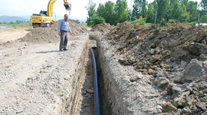 &Ccedil;aycuma&rsquo;da Asbestli Su Boruları Değişiyor