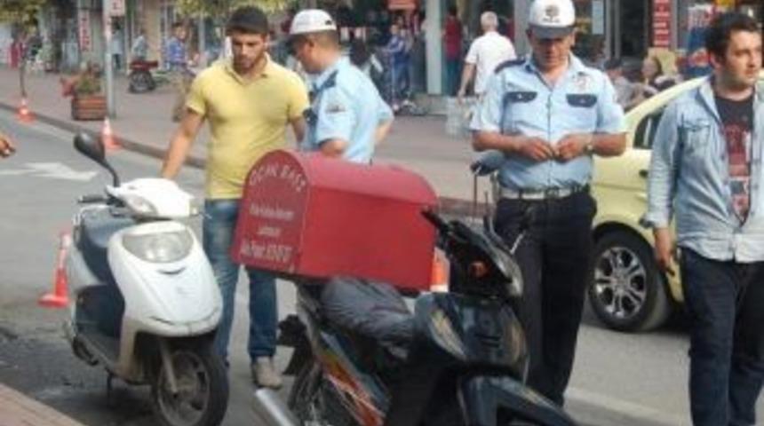 &Ccedil;aycuma&rsquo;da Motosikletlere Denetim Yapıldı