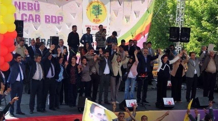 Bdp Ağrı&rsquo;da Miting Yaptı