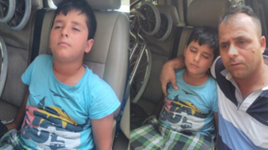 Bir babanın feryadı! 'Oğlum g&ouml;z&uuml;m&uuml;n &ouml;n&uuml;nde eriyor'