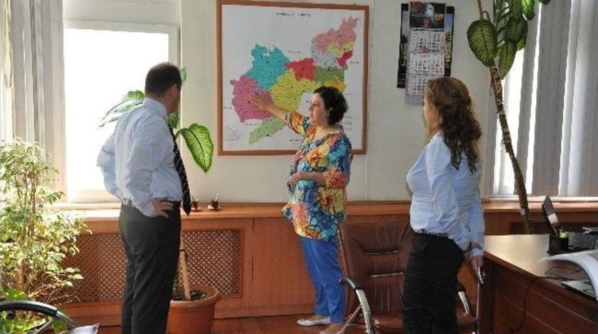 Malkara Belediyesi Tekirdağ B&uuml;y&uuml;kşehir Belediyesine Sunumlu Bilgilendirme Yaptı