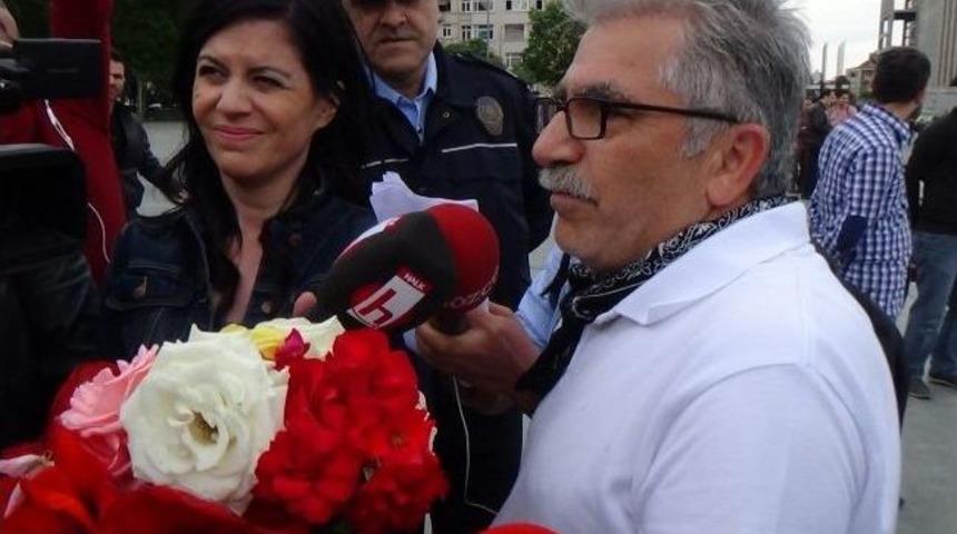 Polis Taksim'de Kuş U&ccedil;urtmuyor