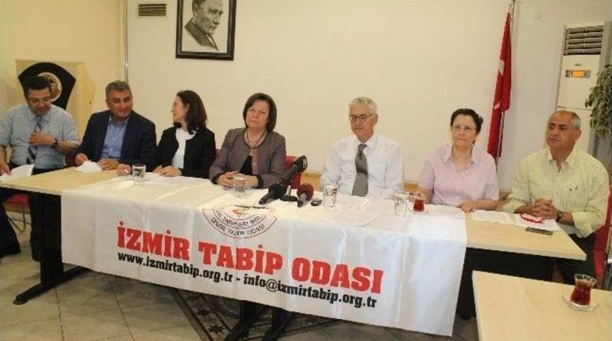 İzmir Tabip Odası'ndan Sağlık Bakanlığına &Ccedil;ağrı