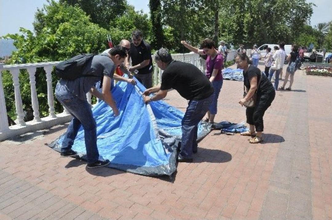 Antalya&rsquo;da Gezi Eyleminin Yıld&ouml;n&uuml;m&uuml;