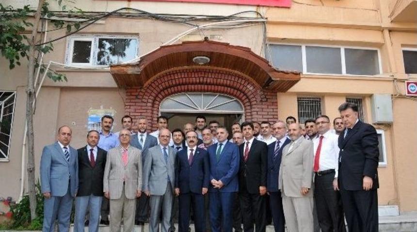 Vali Coş&rsquo;tan İl M&uuml;ft&uuml;l&uuml;ğ&uuml;&rsquo;ne Veda Ziyareti