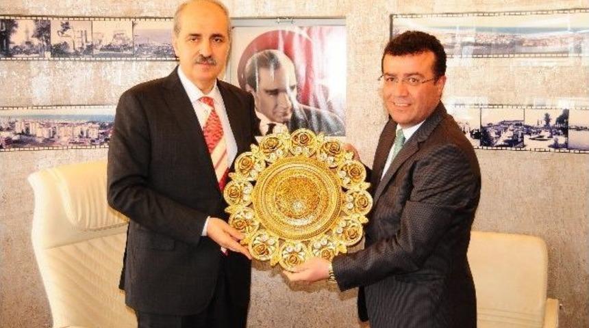 Numan Kurtulmuş&rsquo;tan Taş&ccedil;ı&rsquo;ya Ziyaret