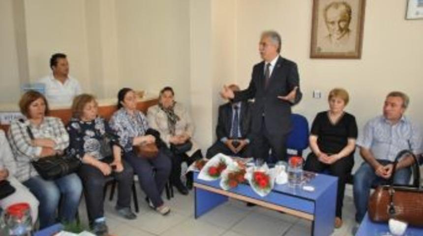 Chp&rsquo;den Hacı Bektaşi Veli K&uuml;lt&uuml;r Derneği&rsquo;ne Ziyaret