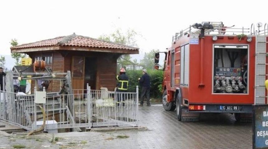 Atık Su Tesisinde Yangın