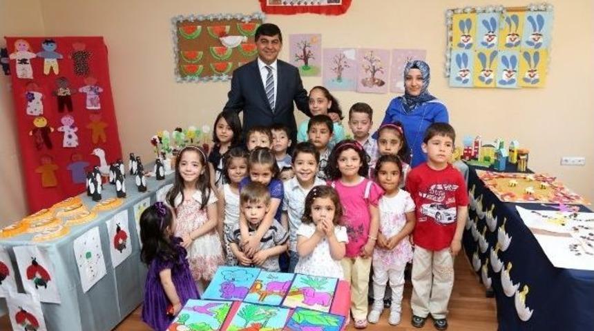 Şehitkamilli Minik &Ouml;ğrencilerden Muhteşem Resim Sergisi