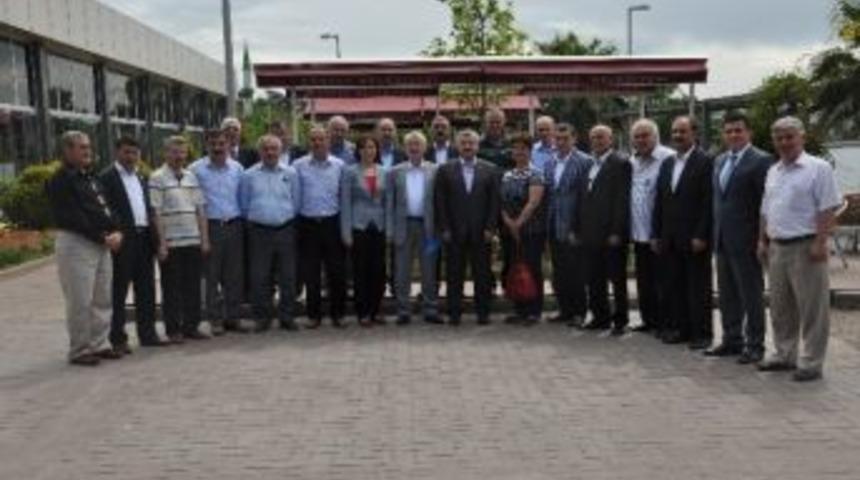 K&ouml;rfez Belediye Başkanı Baran Muhtarlarla Buluştu