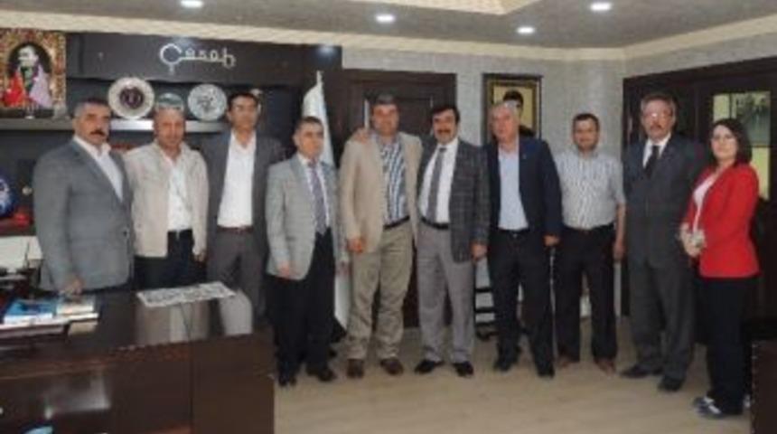 &Ccedil;orum Ticaret Borsası&rsquo;ndan &Ccedil;esob&rsquo;a Ziyaret