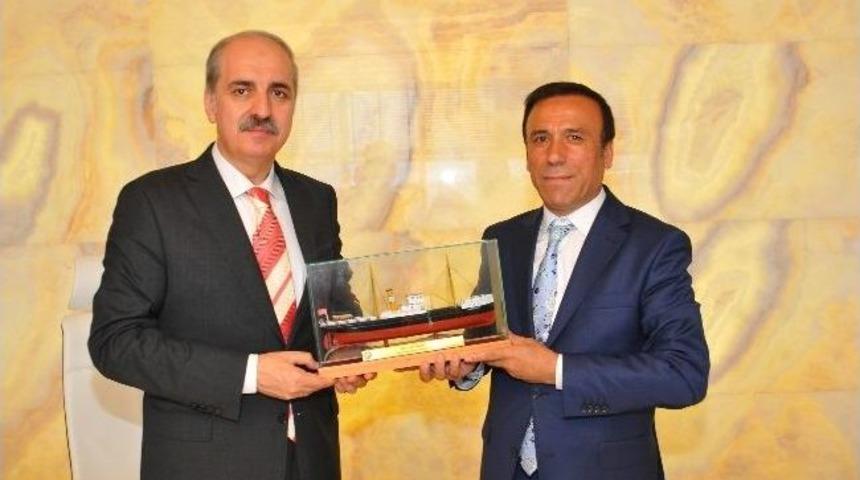Kurtulmuş'tan Gen&ccedil;'e Ziyaret