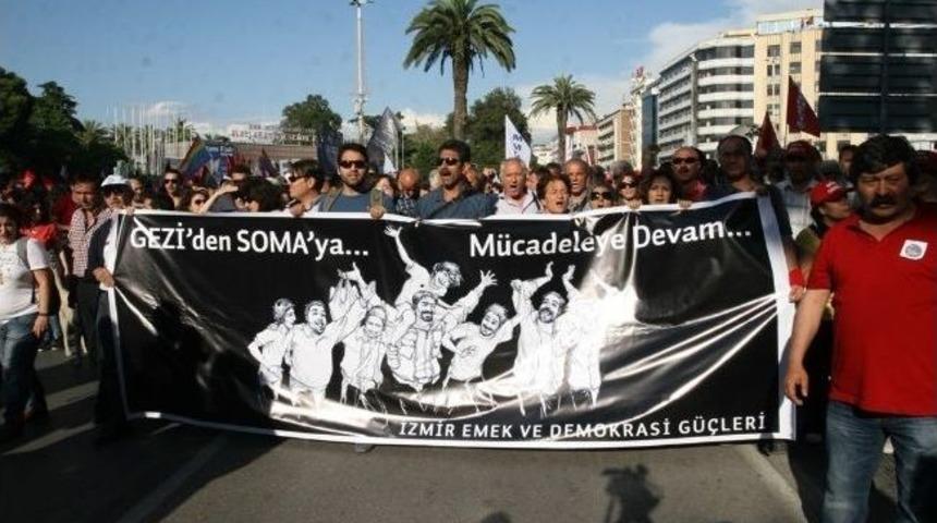 İzmir&rsquo;de Gezi Parkı Protestosu