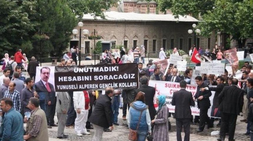 Bbp Bursa İl Teşkilatı'ndan Tabutlu G&ouml;steri