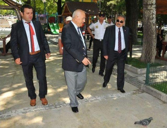 Yaşar&rsquo;dan Park Denetimi 1