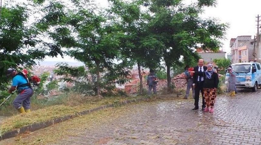 Karesi Belediyesi'nden Yaza Hazırlık Temizliği