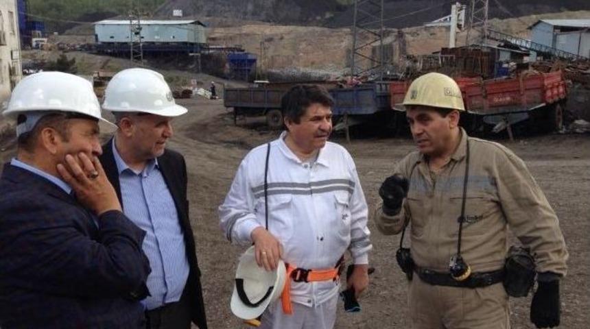 Manisa Milletvekilleri Maden Ocağını İnceledi