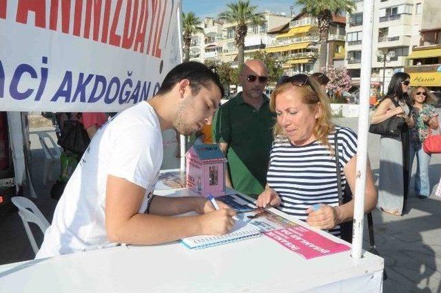 Kuşadası&rsquo;nda &ldquo;bir Tuğla&rsquo;da Sen Koy&rdquo; Kampanyası 2