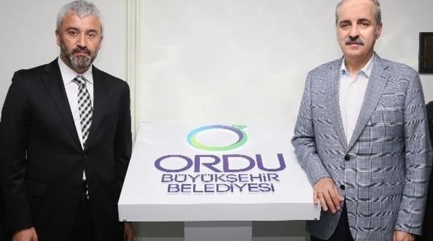 Numan Kurtulmuş&rsquo;tan B&uuml;y&uuml;kşehir Ve Altınordu Belediyelerine Ziyaret