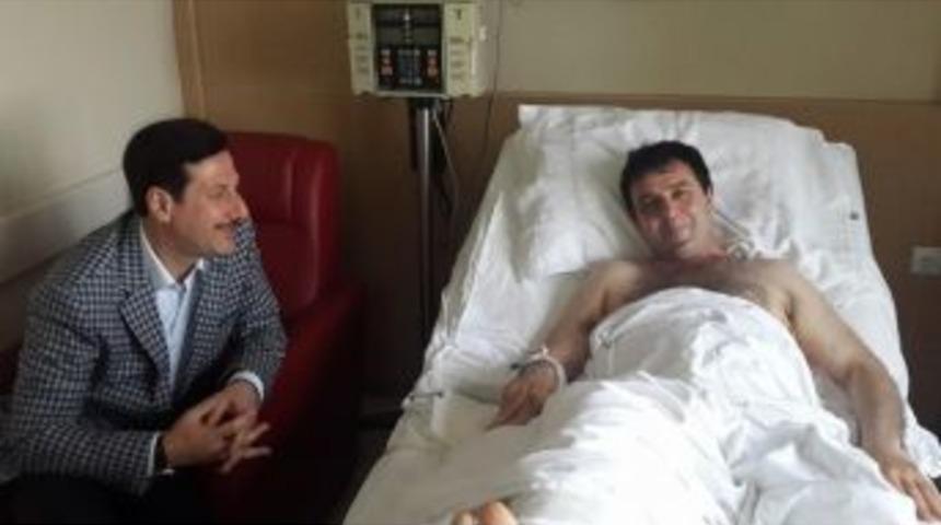 Başkan Tok'tan Kalyoncu'ya Ge&ccedil;miş Olsun Ziyareti