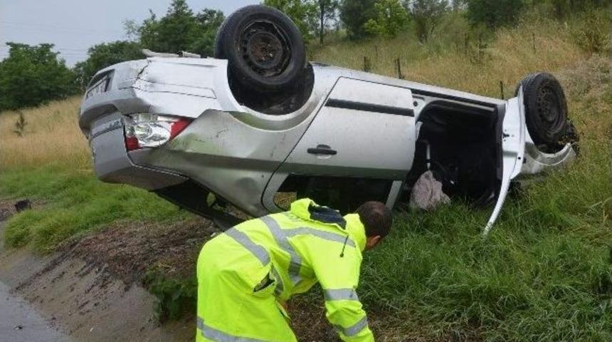 &Ccedil;orlu'da Kaza: 5 Yaralı