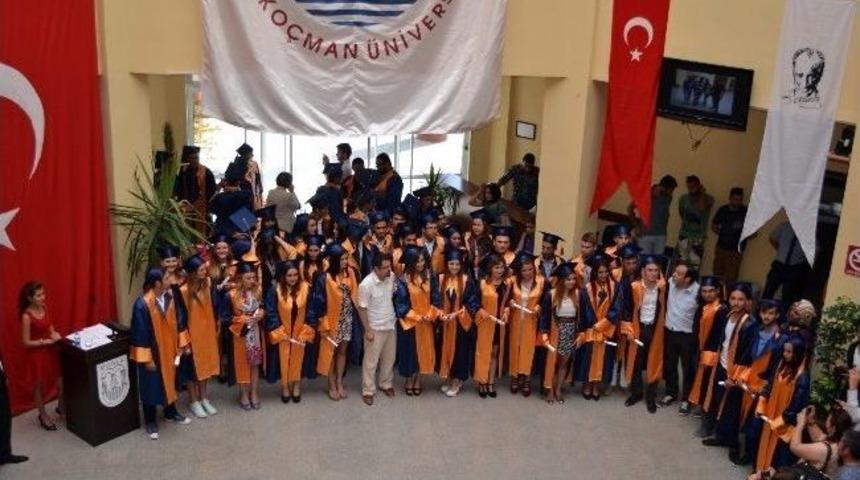 Dat&ccedil;a Kazım Yılmaz Myo&rsquo;da Mezuniyet Heyecanı