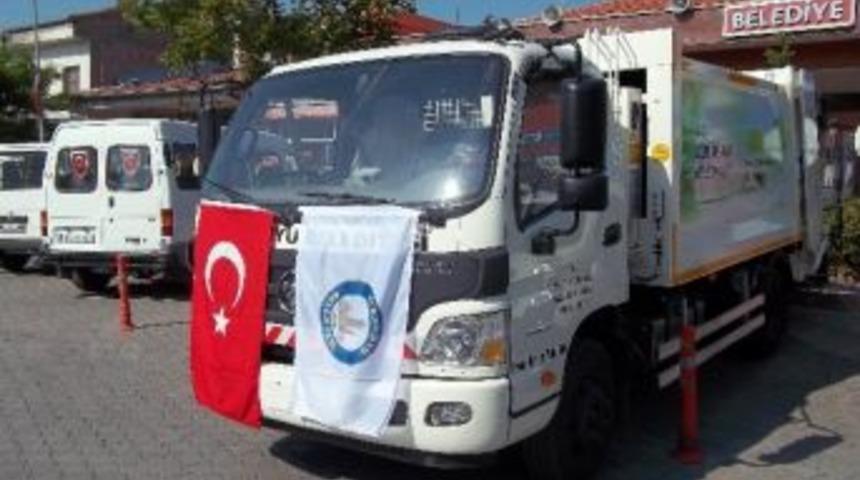 Derinkuyu Belediyesi'ne Yeni &Ccedil;&ouml;p Kamyonu Alındı