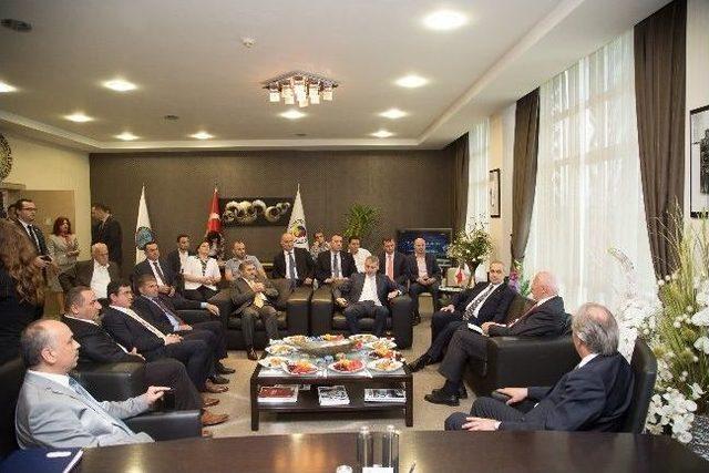 Tobb Başkan Yardımcısı&rsquo;ndan K&ouml;semusul&rsquo;a Ziyaret 1