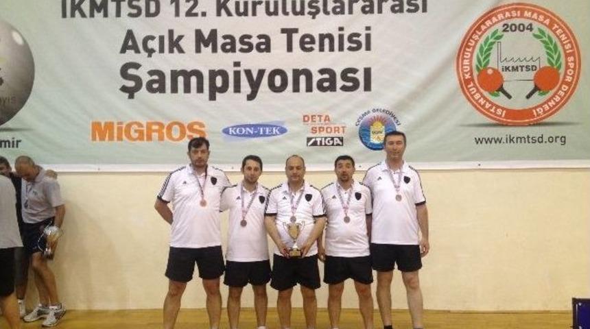 Tasa Tenisinde Bronz Kupa Erzurum Emniyeti&rsquo;nin