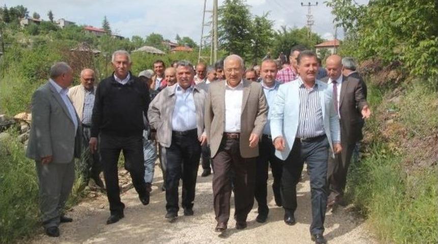 Başkan Tuna, &Ouml;z Ve Kocamaz İle Yeni Mahalleleri Ziyaret Etti