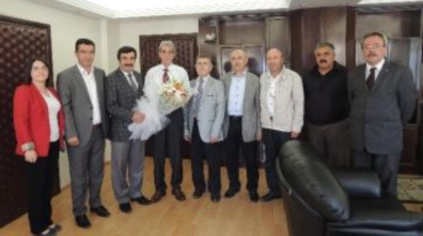 &Ccedil;orum Ticaret Borsası&rsquo;ndan Tarancı&rsquo;ya Kutlama Ziyareti